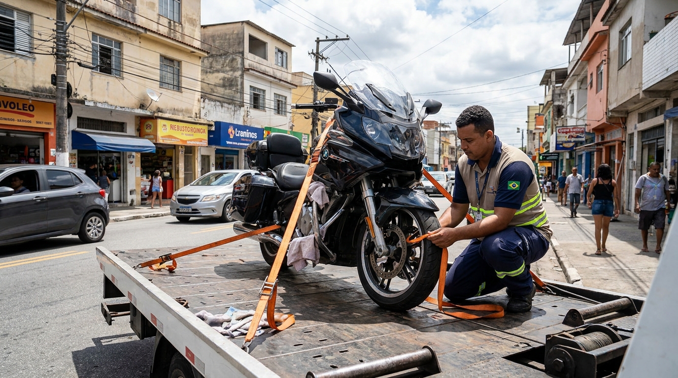 Remoção de Moto em Pane em Maringá‑PR